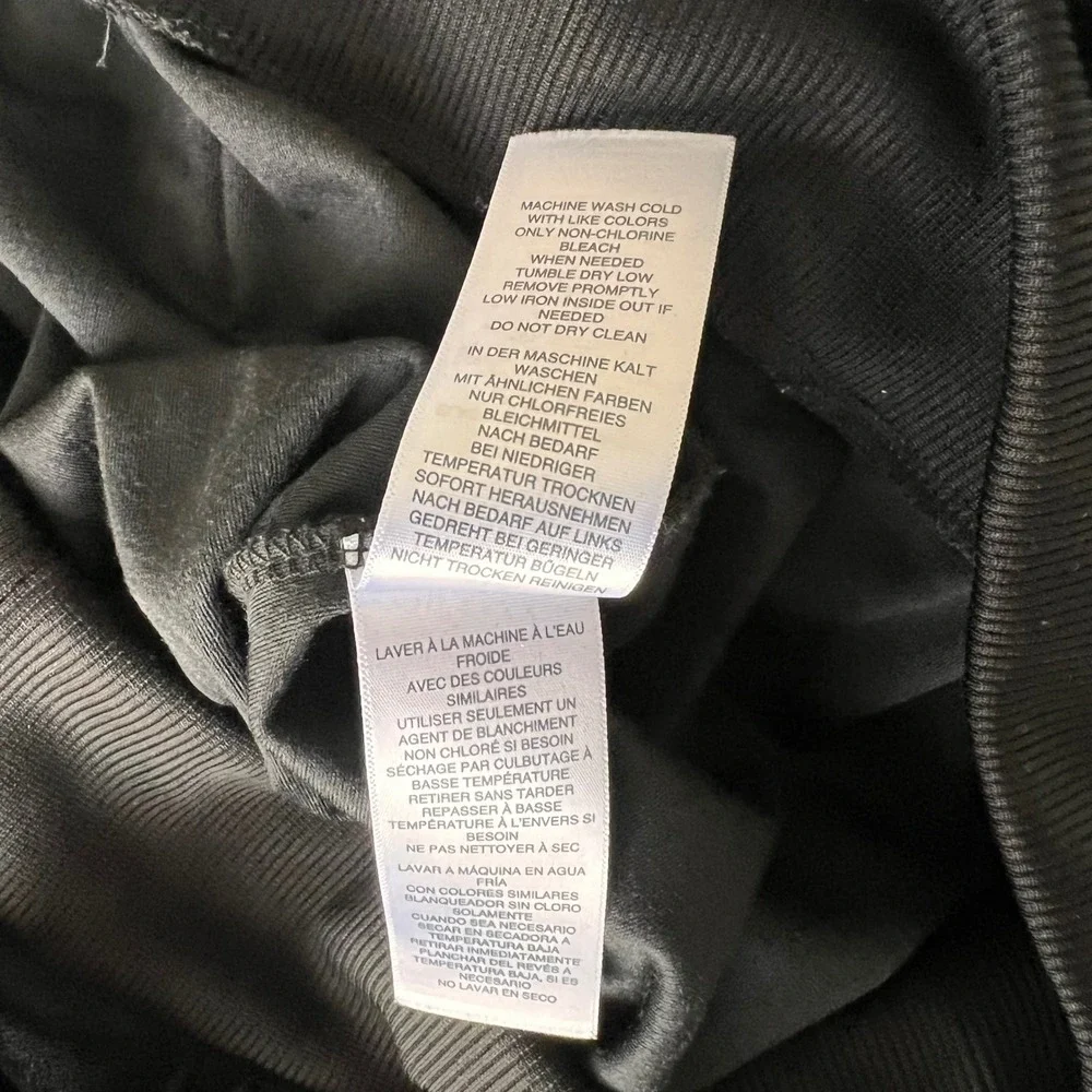 True Religion Mens Black Velour Zip Up Hoodie Horseshoe Velvet Logo‎ Black NWOT